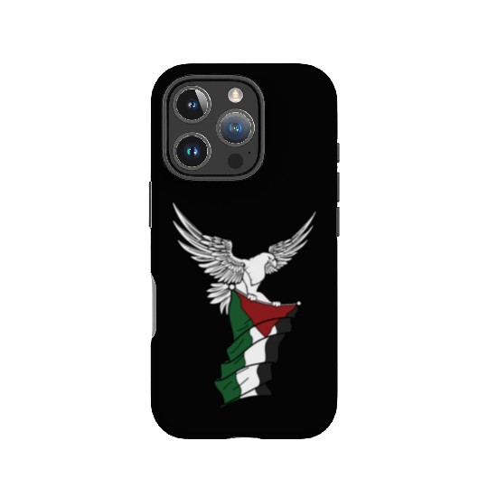 Free Palestine Palestinian Flag Bird Eagle Palesti IPhone Cases