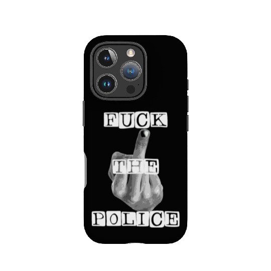 Fuck The Police B/W IPhone Cases