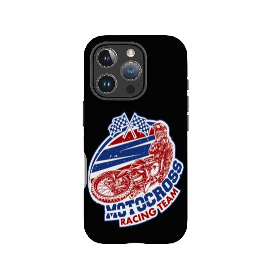 Motocross Racing Team IPhone Cases