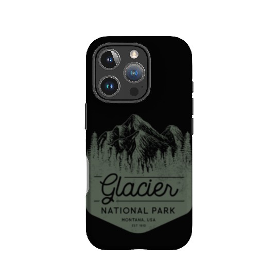 Glacier National Park Hiking Montana IPhone Cases