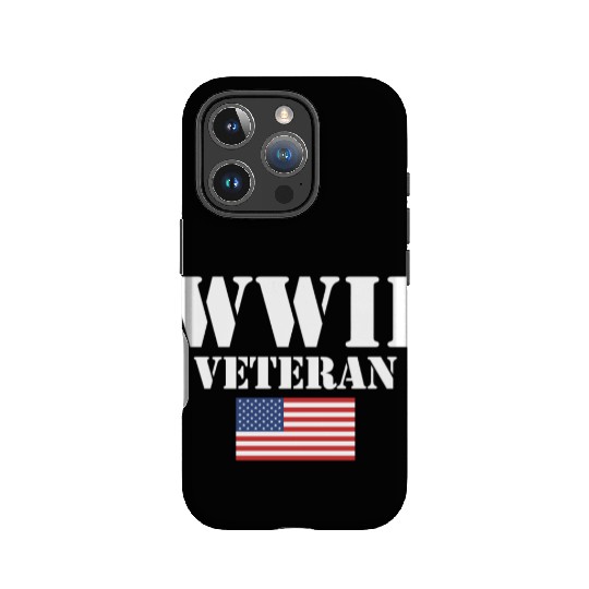 American Patriot Wwii Veteran Military World War 2 IPhone Cases
