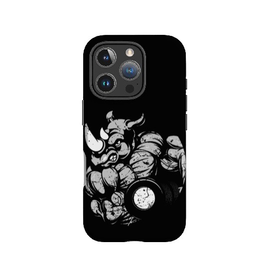 Gym Fitness Rhino IPhone Cases