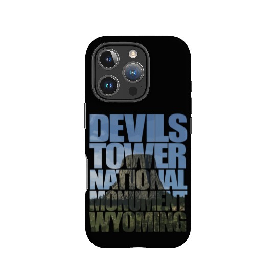 Devils Tower National Monument Wyoming Souvenir IPhone Cases