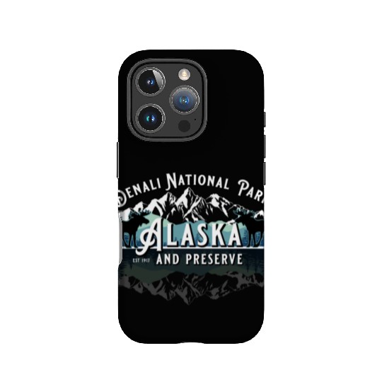 Denali National Park Alaska Ak Usa Moose Souvenir IPhone Cases