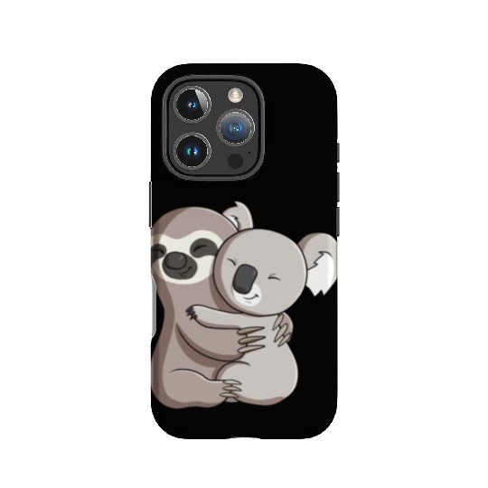 Sloth and Koala Hug IPhone Cases