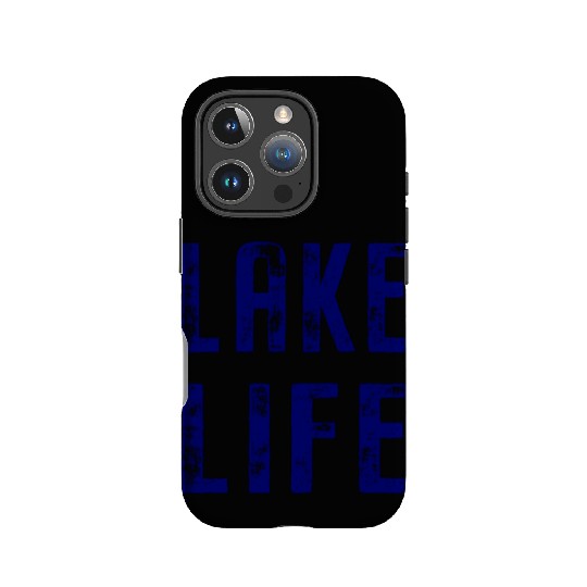 Vintage Distressed Lake Life IPhone Cases