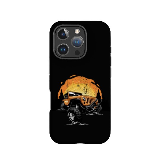 Jeep adventure IPhone Cases
