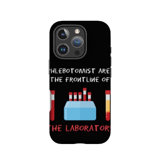 Phlebotomist Laboratory Blood Phlebotomy Syringe IPhone Cases