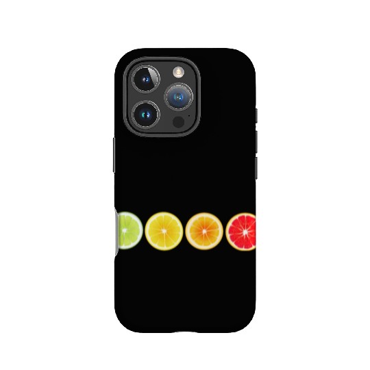 Lime Lemon Orange Vitamin Citrus Wheels of a IPhone Cases