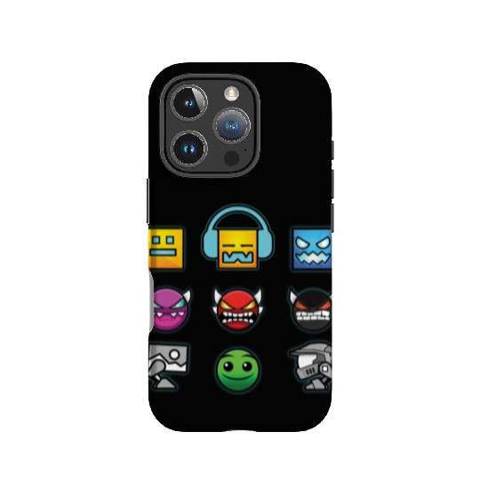 geometry dash insane IPhone Cases