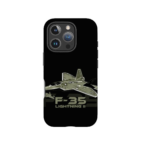 F-35 Lightning fighter jet IPhone Cases