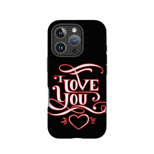 I love you IPhone Cases