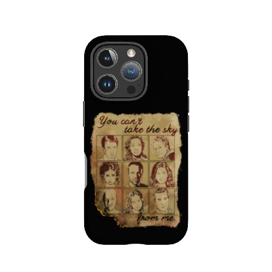 Firefly Burned Poster IPhone Cases