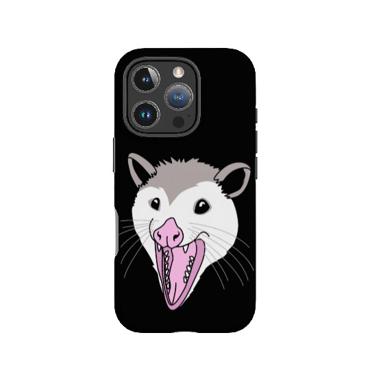 Possum Opossum Face IPhone Cases
