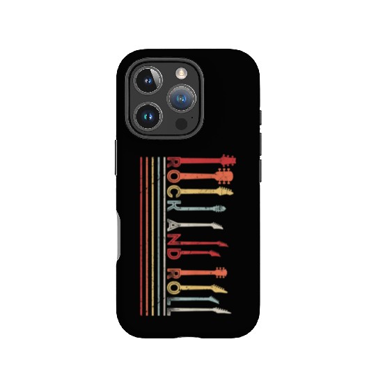 Classic Rock And Roll Vintage IPhone Cases Concert Band