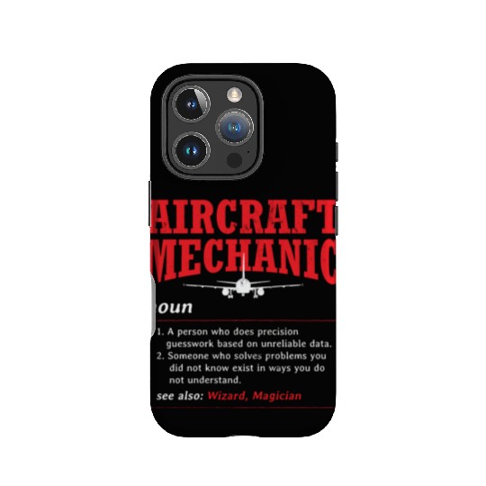 Mechanic Aircraft Aircraft Mechanic IPhone Cases