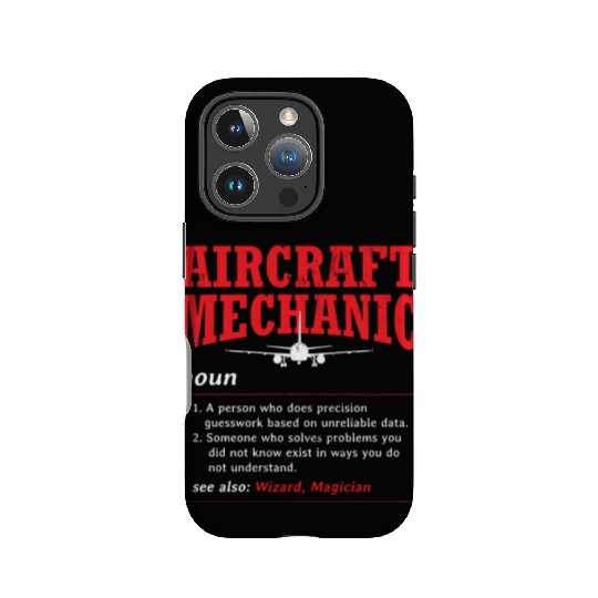 Mechanic Aircraft Aircraft Mechanic IPhone Cases