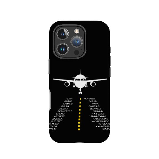 Pilot Airplane / Plane Phonetic Pilot's Alphabet IPhone Cases