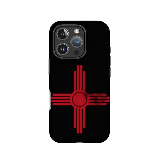 Zia Sun New Mexico Zia Mountains IPhone Cases