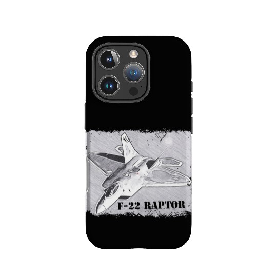 aircraft raptor IPhone Cases