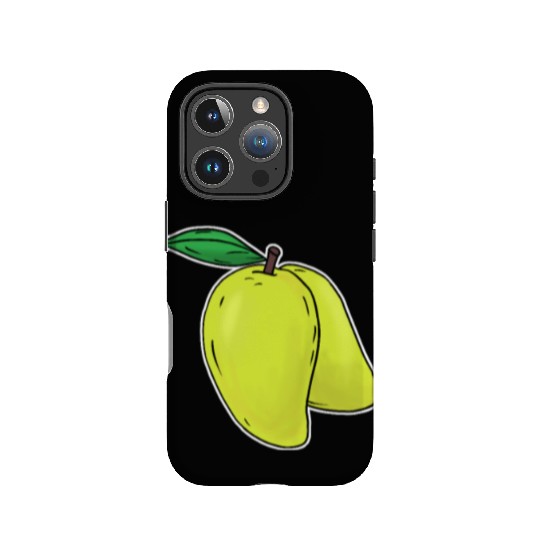 Mango hand drawn fruits summer IPhone Cases
