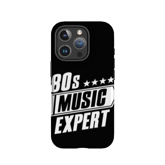 80s Music Expert Listening Lover Funny Musician IPhone Cases