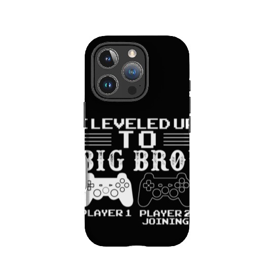 I Level Up To Big Bro Gamer Brother IPhone Cases