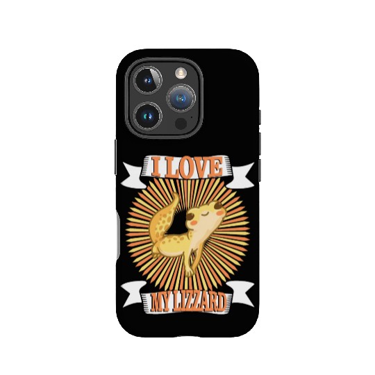 I Love My Lizard IPhone Cases