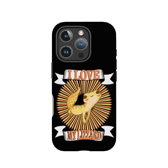 I Love My Lizard IPhone Cases