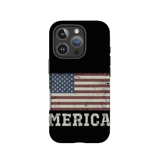 Merica Vintage Usa Flag IPhone Cases