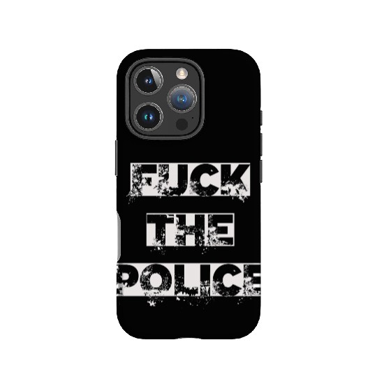 fuck the police IPhone Cases