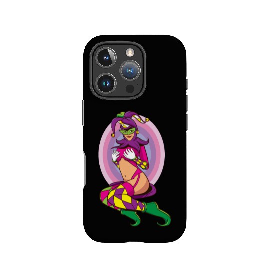 Joker Girl IPhone Cases Card Deck Halloween Costume
