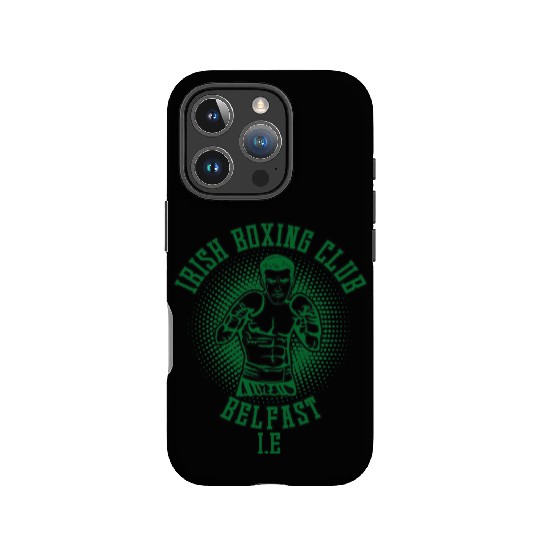 Irish Boxing Club Belfast Boxer Gifts Boxing Lover IPhone Cases
