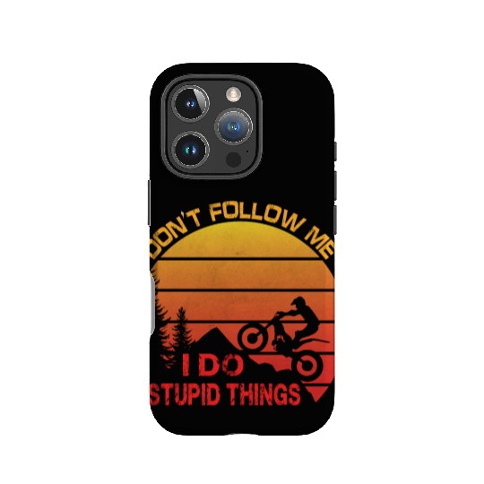 Trial Motorcycle Saying IPhone Cases