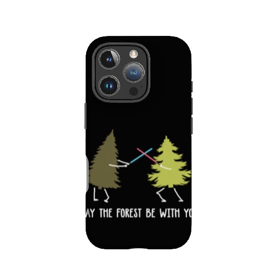 May the forest be with you IPhone Cases