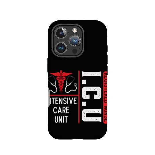 ICU Registered Nurse Medical Intensive Care Unit IPhone Cases