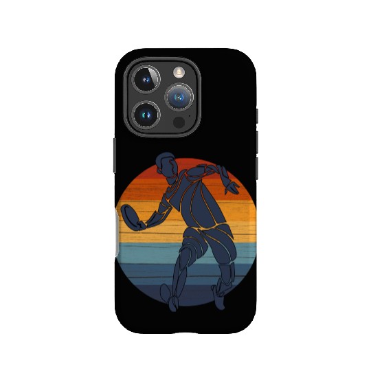Retro Frisbee for the Ultimate Frisbee Player IPhone Cases