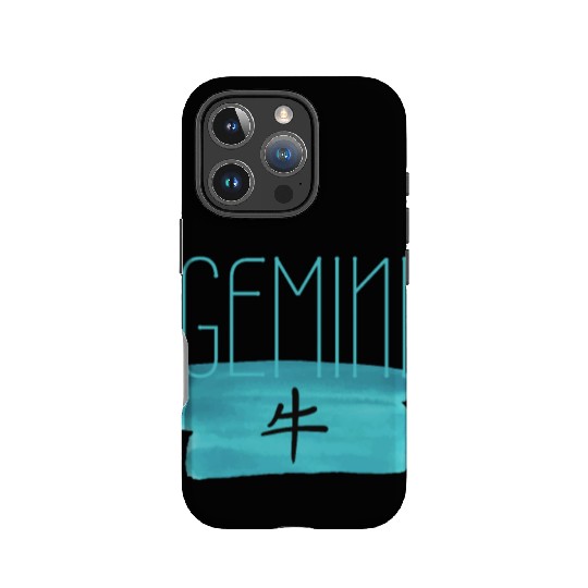 GEMINI OX AESTHETIC ZODIAC IPhone Cases