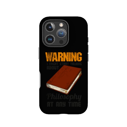 Philosophy Thinker Freethinker Philosopher IPhone Cases