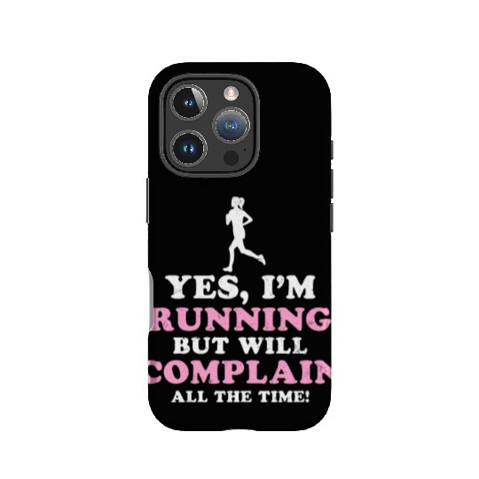 I Hate Running Complain All The Time IPhone Cases