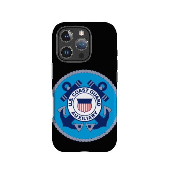 Us Coast Guard Auxiliary Homeland Security Patch IPhone Cases