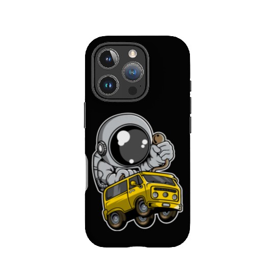 Astronaut Car Racer IPhone Cases
