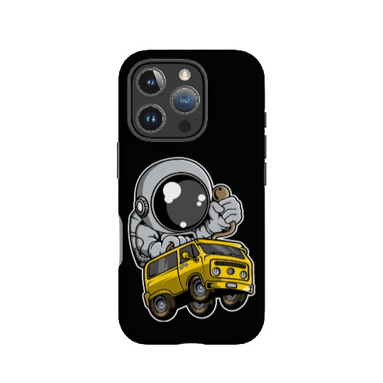 Astronaut Car Racer IPhone Cases