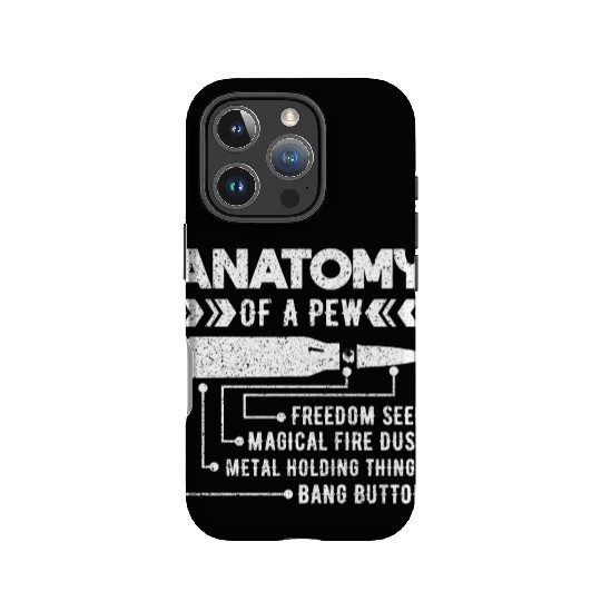 Anatomy Of A Pew Hunting Shooting Target Fire Gun IPhone Cases