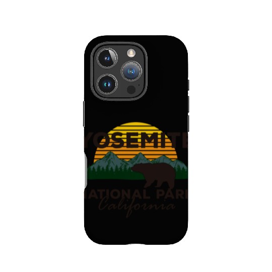 Yosemite National Park California Mountain Bear IPhone Cases