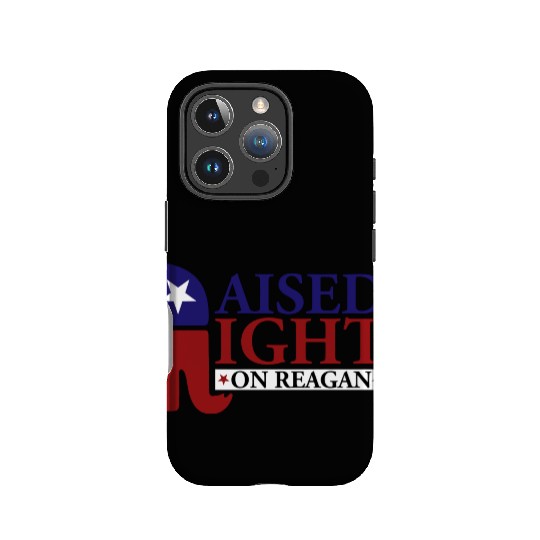 Raised Right On Reagan 80'S Nostalgia IPhone Cases