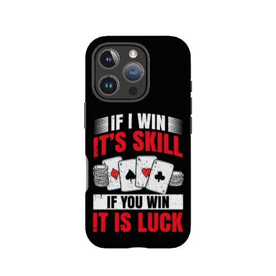 Poker Blackjack Cards Royal Flush Gambling Casino IPhone Cases