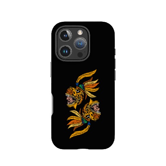 Aztec Warior Jaguar Maya Inca Culture IPhone Cases