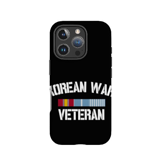 Korean War Veteran Pride Korea Service Ribbon birt IPhone Cases
