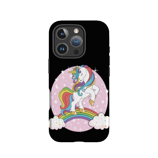 Unicorn rainbow IPhone Cases